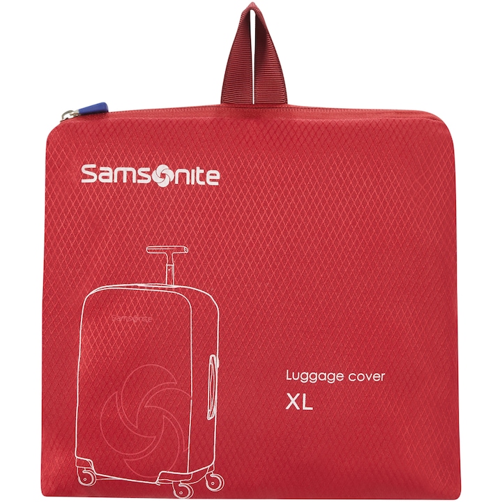 Reducere  RESIGILAT: Husa troler Samsonite XL Spinner 81-86 cm, rosu