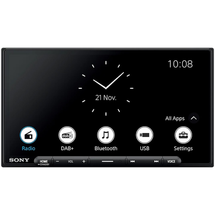 Reducere  RESIGILAT: Multimedia Player auto Sony XAV-AX4050, Ecran touchscreen 6.95 inch, Android Auto, Apple CarPlay, Amplificator, 4 x 55W, EXTRA BASS, USB Type-C, Negru