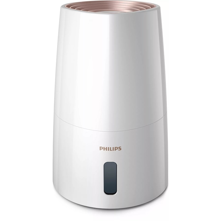 Reducere  RESIGILAT: Umidificator, Philips, 45m2, 300ml/ora, rezervor de apa 3L, alb