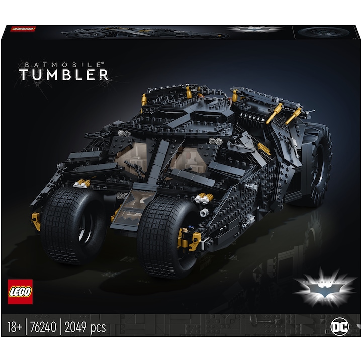 Reducere  RESIGILAT: LEGO® DC – Batmobile Tumbler 76240, 2049 piese