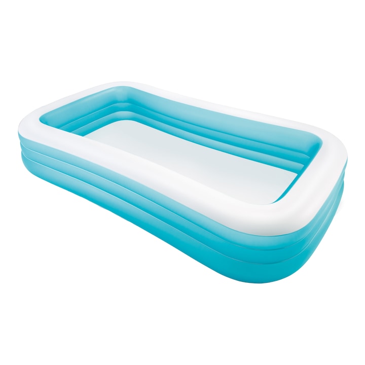 Reducere  RESIGILAT: Piscina gonflabila pentru Familie, Dreptunghiulara, Intex, 305x183x56cm, PG-D-I03