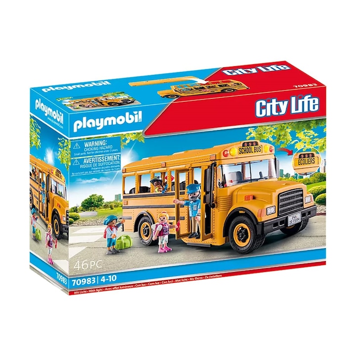 Reducere  RESIGILAT: Playmobil City Life – Autobuz scolar