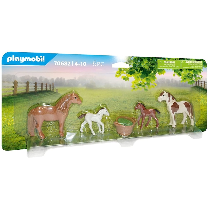 Reducere  RESIGILAT: Playmobil Country – Pony Farm, Set ponei si manji