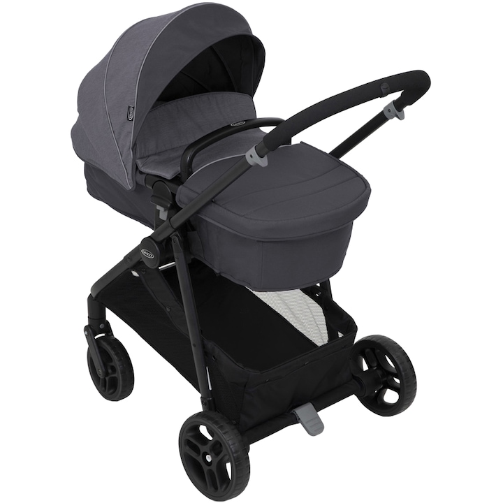 Reducere  RESIGILAT: Carucior 2 in 1 Graco Transform Slate, Gri