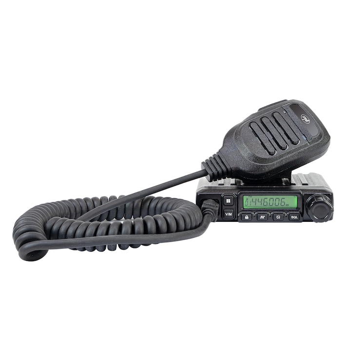 Reducere  RESIGILAT: Statie radio UHF PNI Escort HP 446, 199 canale, ASQ 9 niveluri, Scan, Dual Watch, CTCSS-DCS, putere 0.5W la 15W, functie NRC