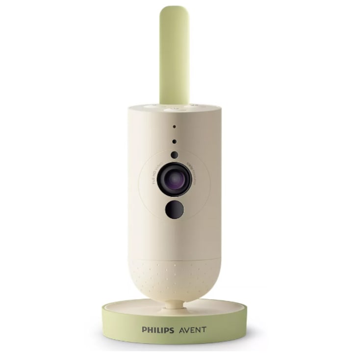 Reducere  RESIGILAT: Baby monitor Philips-AVENT SCD643/26, camera pentru bebelusi conectata la aplicatia Baby Monitor+, full HD, senzor de temperatura, functie audio, iluminare de noapte