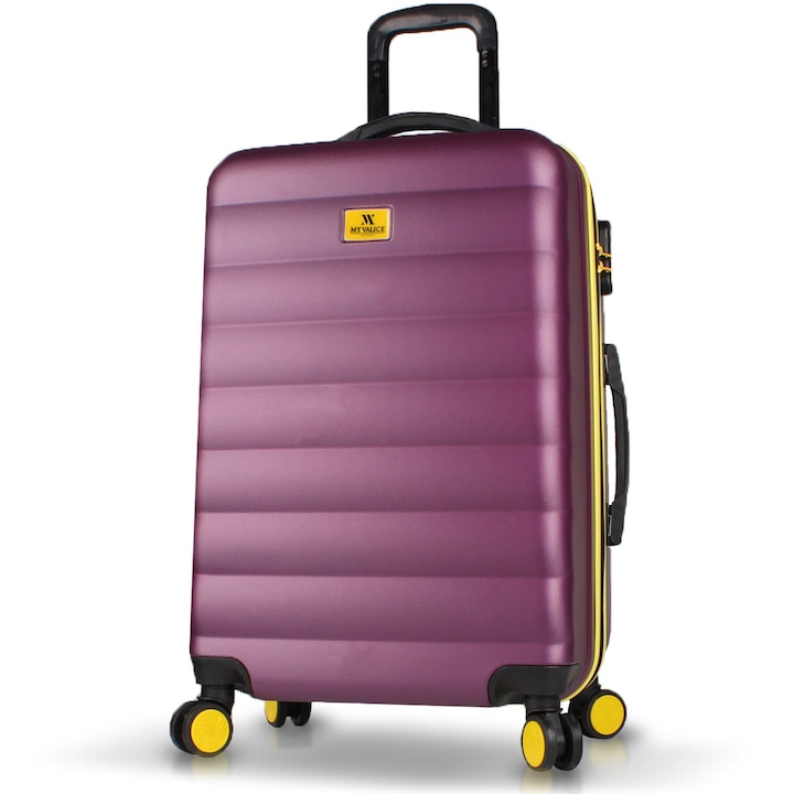 Reducere  RESIGILAT: Troler MYVALICE CRSOSAH, 65 x 42 x 28, Violet pruna