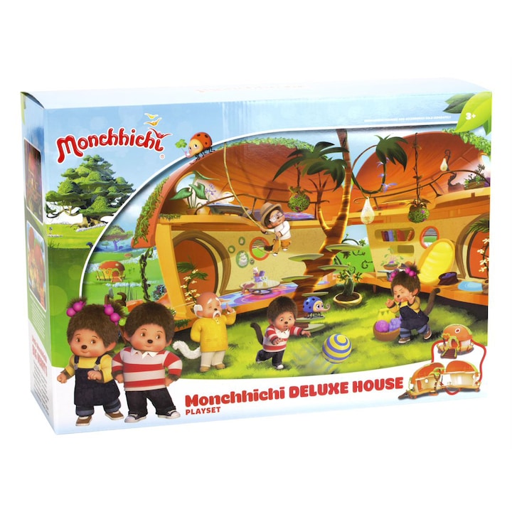 Reducere  RESIGILAT: Set de joaca Monchhichi – Deluxe Playhouse