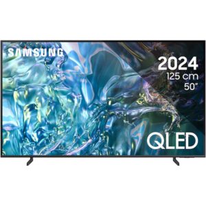 Reducere  RESIGILAT: Televizor SAMSUNG QLED 50Q60D, 125 cm, Smart, 4K Ultra HD, Clasa E (Model 2024)