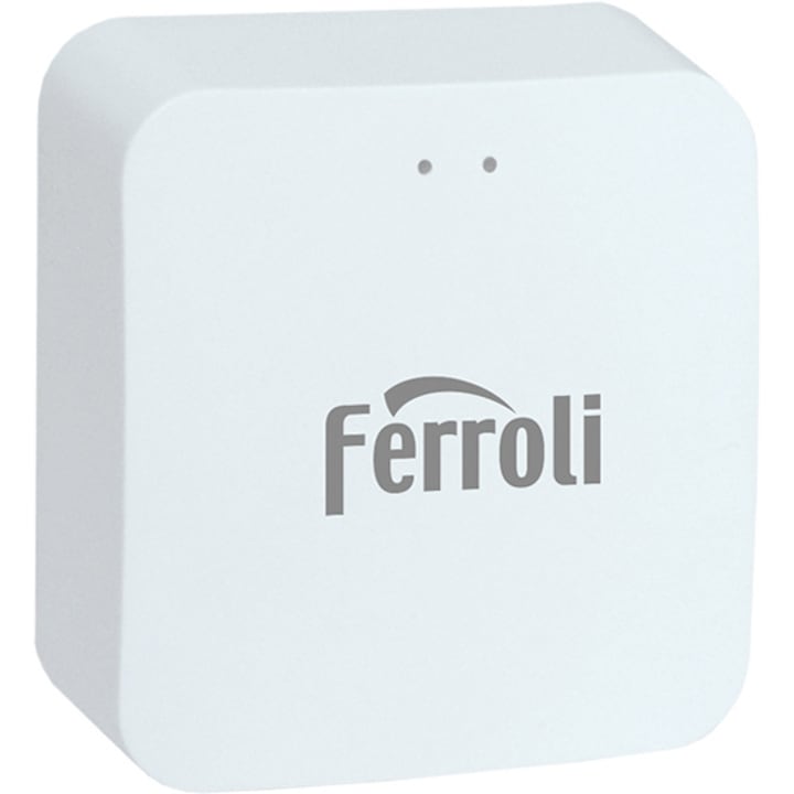 Reducere  RESIGILAT: Gateway wireless Ferroli FER 800, pentru FER 807 si FER 808, Wi-Fi, Zigbee