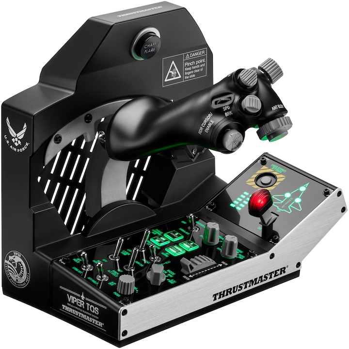 Reducere  RESIGILAT: Joystick Thrustmaster Viper TQS Mission Pack WW Version pentru PC