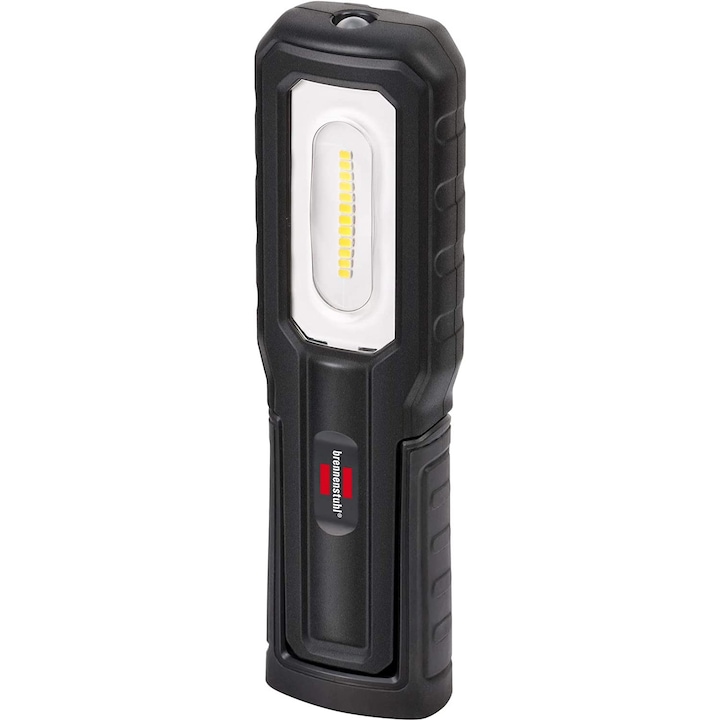 Reducere  RESIGILAT: Lanterna LED reincarcabila de lucru Brennenstuhl HL 700 A Multifunctionala, 700 lm, incarcare USB, acumulator Li-Ion 3.7V 2000 mAh, cu sistem de agatare, IP54