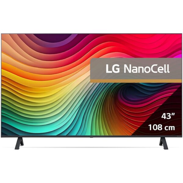 Reducere  RESIGILAT: Televizor LG NanoCell 43NANO81T3A, 108 cm, Smart, 4K Ultra HD, Clasa G (Model 2024)