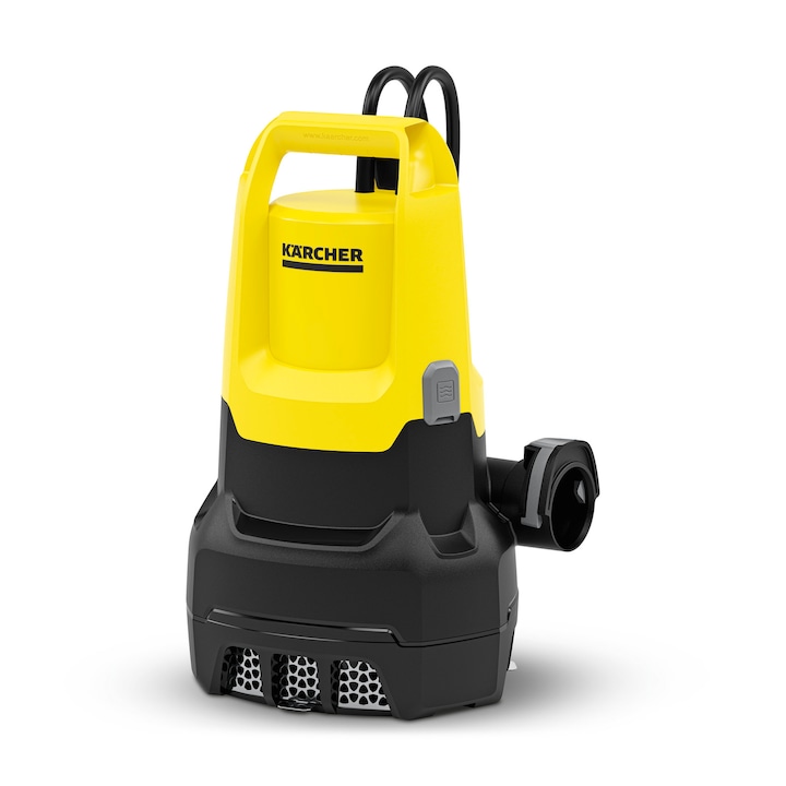 Reducere  RESIGILAT: Pompa submersibila cu plutitior apa murdara Karcher SP 22000 Dirt, 750 W, debit maxim 22000 l/h, inaltime de pompare 8 m, adancime de scufundare 7 m, prefiltru integrat, plutitor reglabil pe inaltime