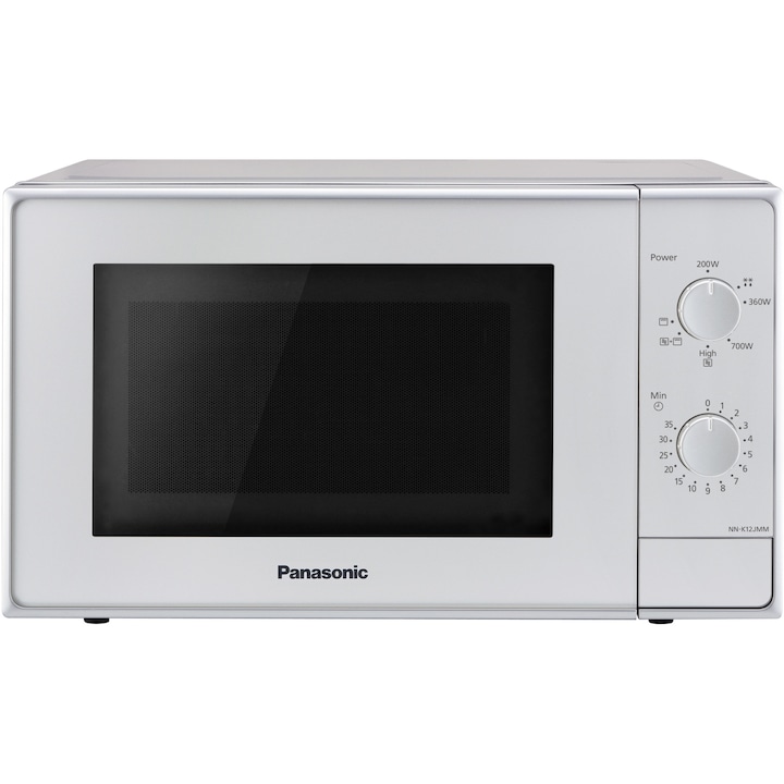 Reducere  RESIGILAT: Cuptor cu microunde, Panasonic, NN-K12JMMEPG, 20 l, 800 W, gratar, argintiu