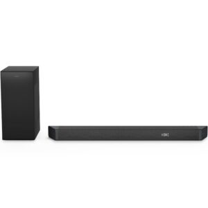 Reducere  RESIGILAT: Soundbar Philips TAB7908/10, 5.1.2 Ch, 370W, Bluetooth, Subwoofer wireless, Dolby Atmos, Negru