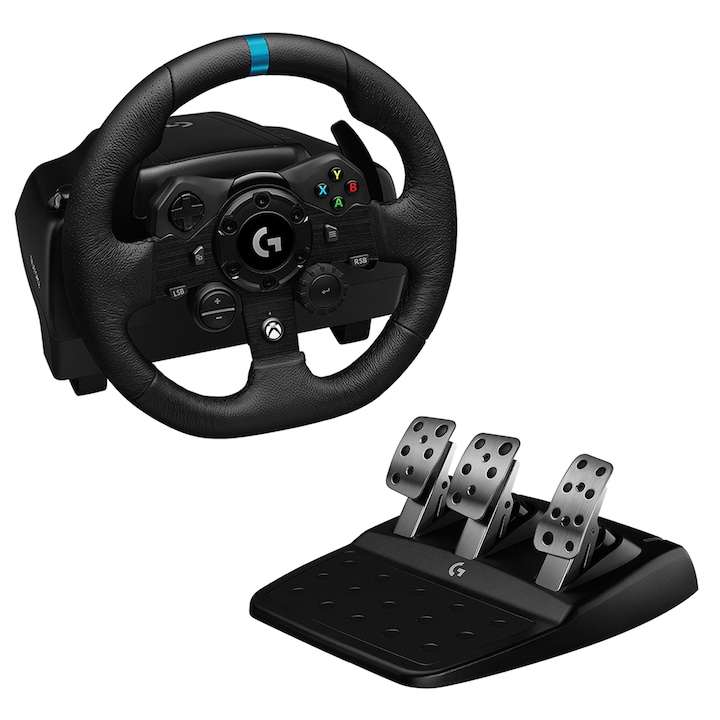 Reducere  RESIGILAT: Volan Logitech G923 TRUEFORCE Sim pentru Xbox One, Xbox Series X/S si PC