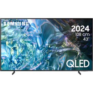 Reducere  RESIGILAT: Televizor SAMSUNG QLED 43Q60D, 108 cm, Smart, 4K Ultra HD, Clasa F (Model 2024)