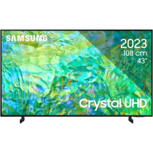 Reducere  RESIGILAT: Televizor SAMSUNG LED 43CU8072, 108 cm, Smart, 4K Ultra HD, Clasa G (Model 2023)