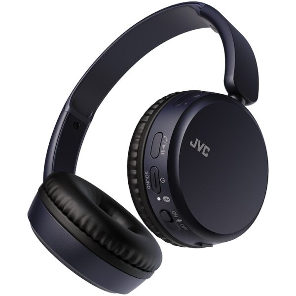 Reducere  RESIGILAT: Casti audio On-Ear JVC HA-S36W-A-U, Bluetooth, Autonomie 35h, microfon, Albastru