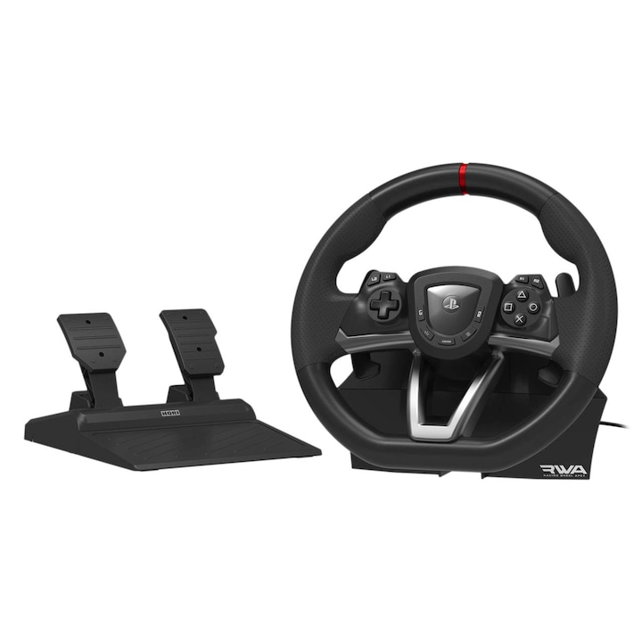 Reducere  RESIGILAT: Volan Hori Racing Wheel Apex pentru PlayStation 4, PlayStation 5, PC