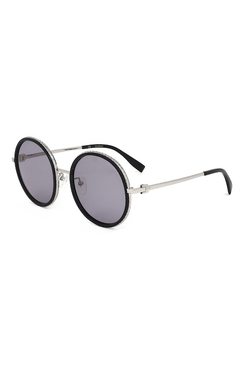 Reducere  RESIGILAT: Trussardi – Ochelari de soare polarizati cu lentile uni, Negru, Gri, 56.5-20.5-150