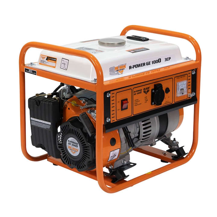 Reducere  RESIGILAT: Generator curent electric Ruris R-Power GE 1000, 1000 W, 3 CP, 4 timpi, benzina, 15 h autonomie maxima