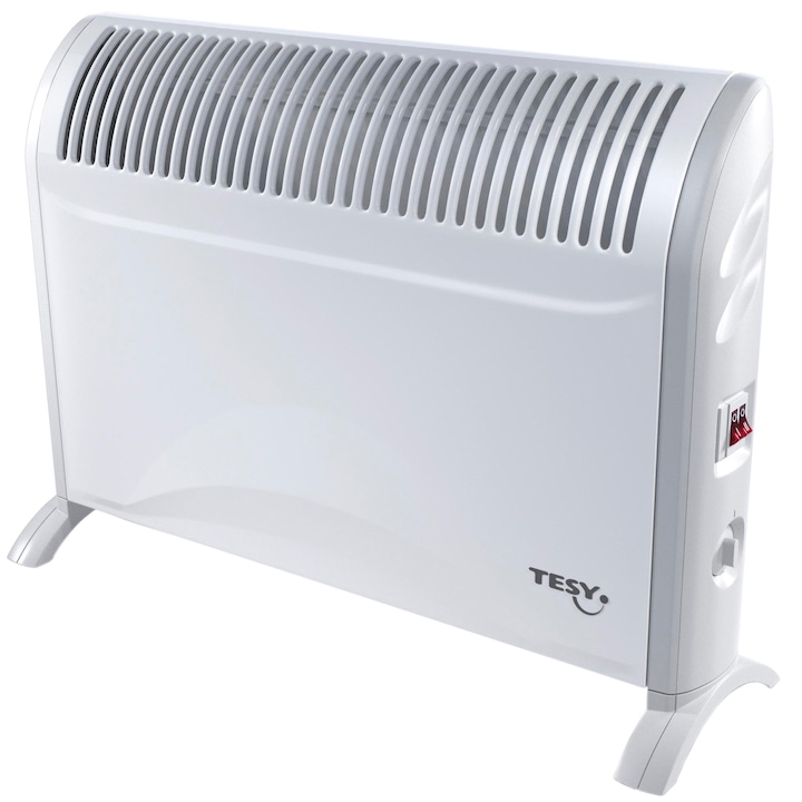 Reducere  RESIGILAT: Convector electric de podea Tesy CN214ZF, 2000 W, 3 trepte de putere, Termostat de siguranta, Termostat reglabil