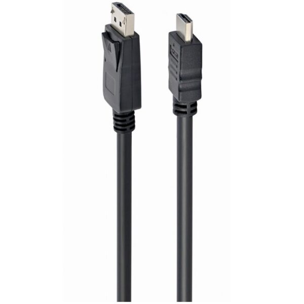 Reducere  RESIGILAT: Cablu video Gembird DisplayPort (T) la HDMI (T), 10m, Negru, CC-DP-HDMI-10M