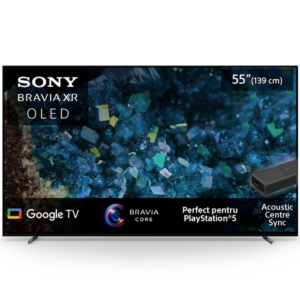 Reducere  RESIGILAT: Televizor Sony BRAVIA OLED 55A80L, 139 cm, Smart Google TV, 4K Ultra HD, 100 Hz, Clasa G