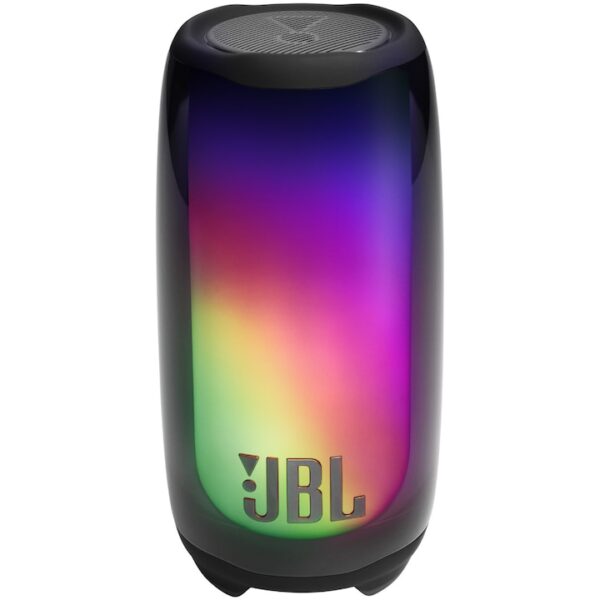 Reducere  RESIGILAT: Boxa portabila JBL Pulse 5, Lumini 360 grade, Rezistente la praf si apa IP68, Bluetooth, Negru