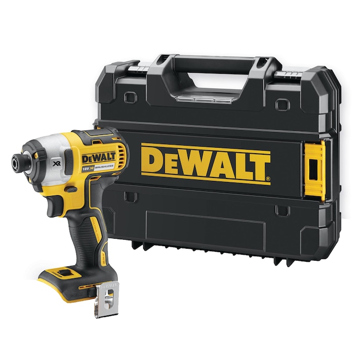 Reducere  RESIGILAT: Masina de insurubat cu impact Dewalt DCF887NT-XJ,3 Viteze, XR Li-Ion – fara acumulatori in TSTAK