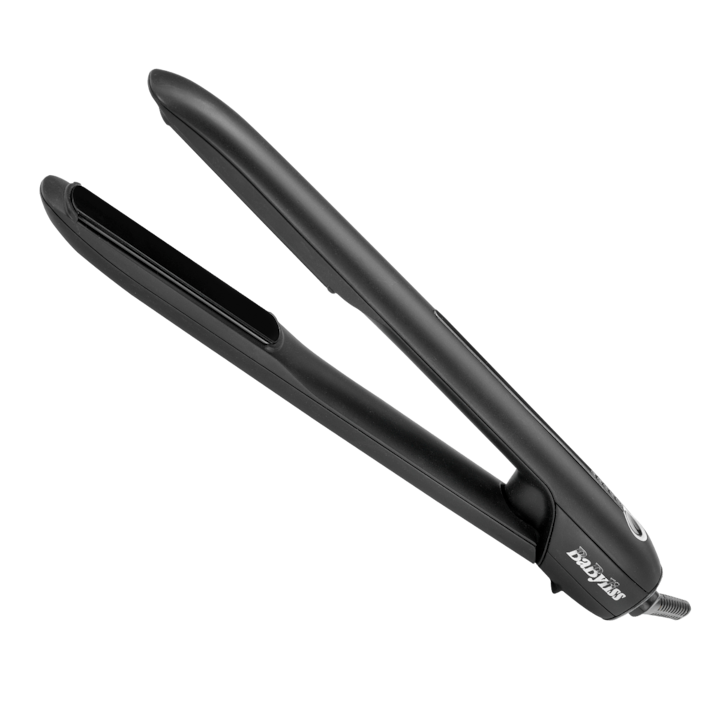 Reducere  RESIGILAT: Placa de par Babyliss Super Styler ST485E, 5 setari de temperatura, placi ceramice 25x 95 mm ,negru