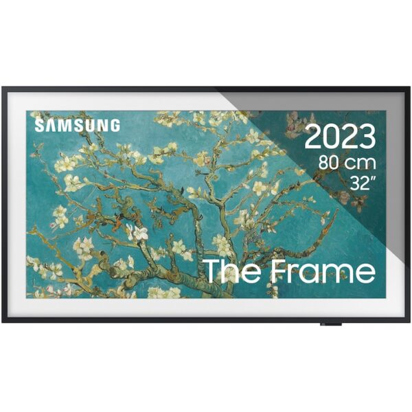 Reducere  RESIGILAT: Televizor SAMSUNG Tablou QLED The Frame 32LS03C, 80 cm, Smart, Full HD, Clasa F (Model 2023)