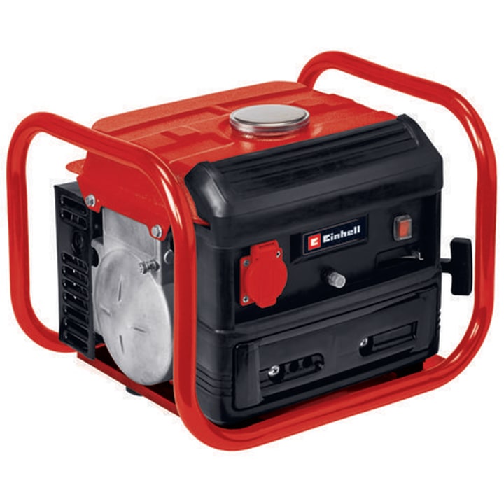 Reducere  RESIGILAT: Generator curent electric Einhell TC-PG 10/E5, 680 W, 65.3 CC, 2 timpi, 2.96 A curent nominat, 1 priza 230 V, 4 l rezervor, 6.6 h timp de lucru la incarcare 2/3