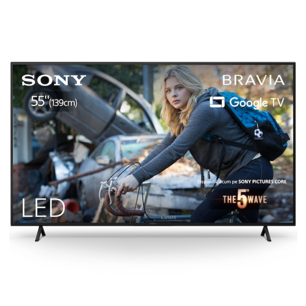 Reducere  RESIGILAT: Televizor Sony BRAVIA LED 55X75WL, 139 cm, Smart Google TV, 4K Ultra HD, Clasa G