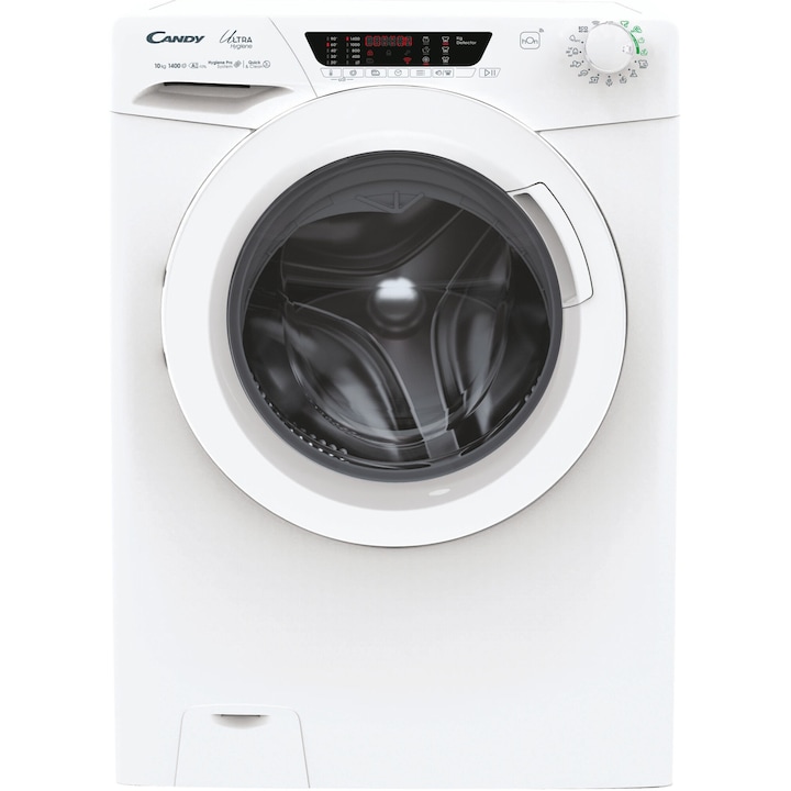 Reducere  RESIGILAT: Masina de spalat rufe Candy HES14104TWM6/1-S, 10 kg, clasa A, motor Inverter, 1400 rpm, Steam, conectivitate WiFi/ hOn app, Quick & Clean tehnology, Alba