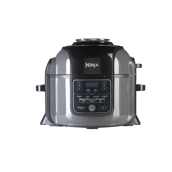 Reducere  RESIGILAT: Multicooker Ninja OP300EU, 1460W, 6L, functie Slow Cook, 7 moduri de gatire, gri/negru