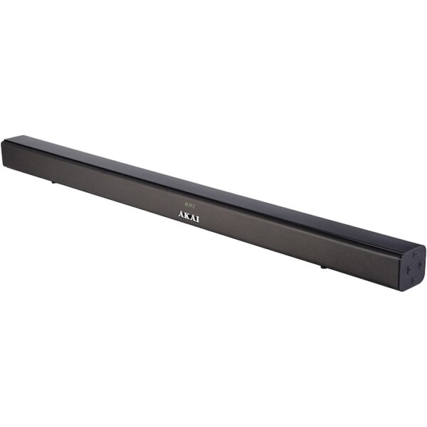 Reducere  RESIGILAT: Soundbar AKAI ASB-5L, 2.0 canale, 40 W, Bluetooth, USB, HDMI (ARC), Aux in, Radio FM, afisaj LED, telecomanda