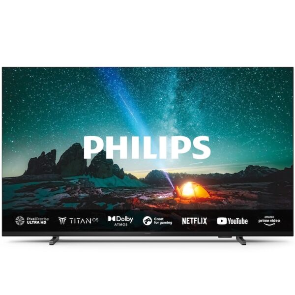 Reducere  RESIGILAT: Televizor Philips LED 43PUS7609, 108 cm, Smart TV, 4K Ultra HD, Clasa G (Model 2024)