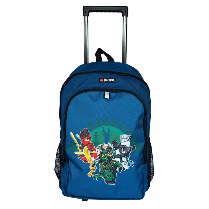 Reducere  RESIGILAT: Troller 35L, material 600D polyester LEGO – design NinjaGo, Into the unknown