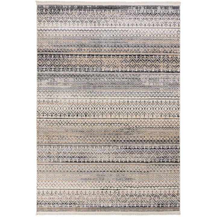 Reducere  RESIGILAT: Covor dreptunghiular Flair Rugs Camino, 200 x 300 cm, 1850 g/m², 100% Polipropilena, Crem