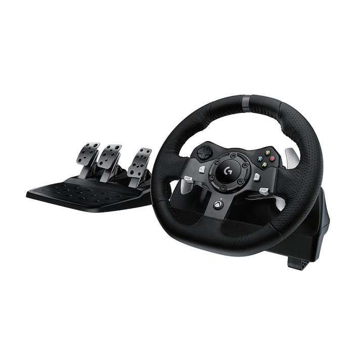 Reducere  RESIGILAT: Volan Logitech Driving Force G920 pentru PC, Xbox ONE