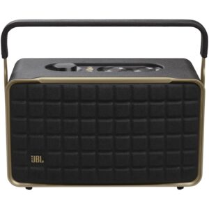 Reducere  RESIGILAT: Sistem audio portabil JBL Authentics 300, Wi-Fi, Bluetooth, Retro Design, Negru