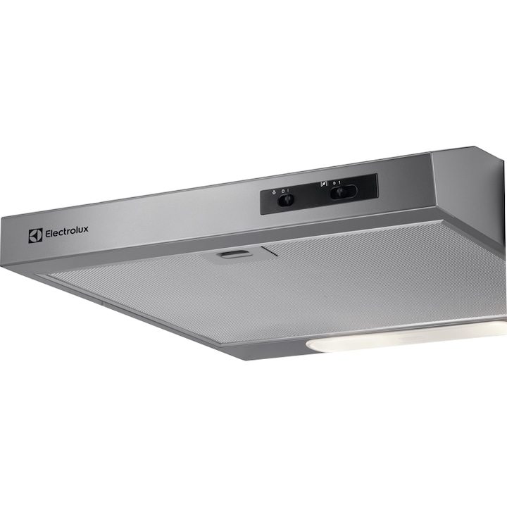 Reducere  RESIGILAT: Hota traditionala Electrolux EFU216S, Putere de absorbtie 291 mc/h, 1 motor, 60 cm, Gri