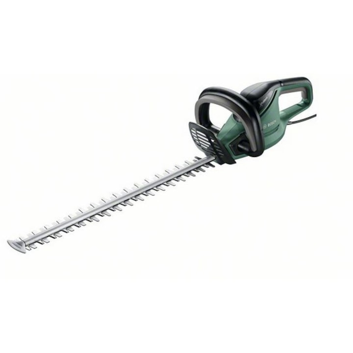 Reducere  RESIGILAT: Foarfeca electrica pentru tuns gard viu Bosch Universal HedgeCut 50, putere 480 W, 3400 curse/minut, lungime cutit 50 cm, distanta intre dinti 26 mm