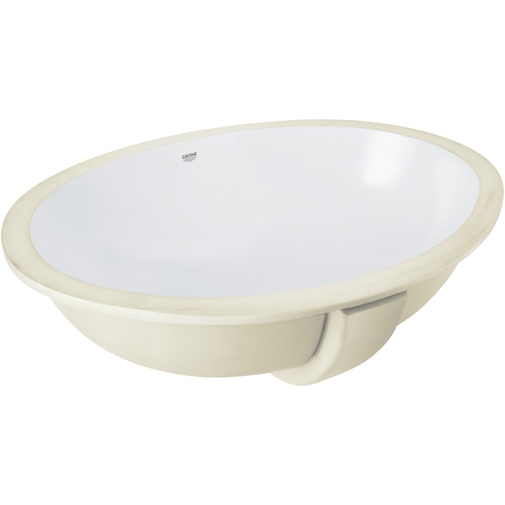 Reducere  RESIGILAT: Lavoar Grohe Bau Ceramic 39423000, montare sub blat, preaplin, 560 x 420 mm, alb