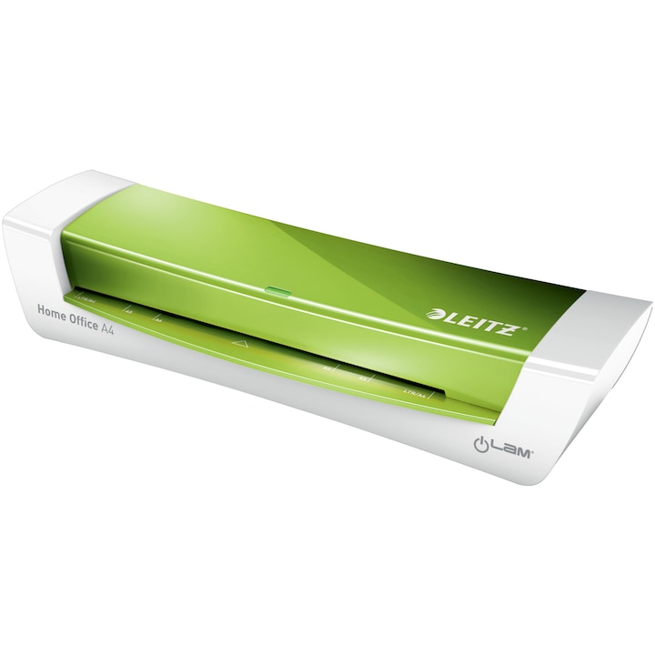 Reducere  RESIGILAT: Laminator Leitz iLAM Home Office, A4, kit folii laminare inclus, verde