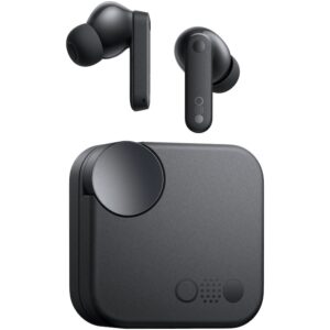 Reducere  RESIGILAT: Casti audio In-Ear CMF Buds by Nothing, Wireless, Bluetooth 5.3, ANC, IP54, Voice Assistant, Gri inchis