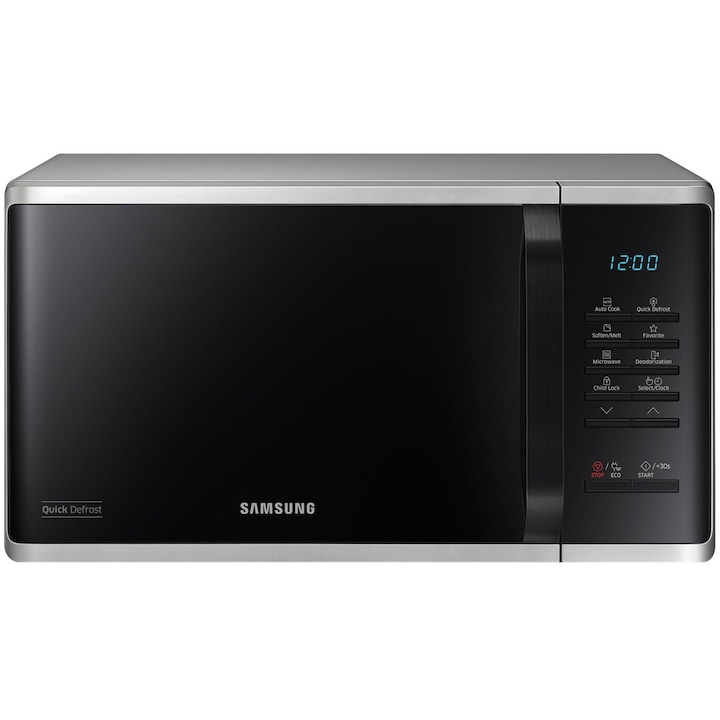 Reducere  RESIGILAT: Cuptor cu microunde Samsung MS23K3513AS/OL, 23l, 800W, Argintiu